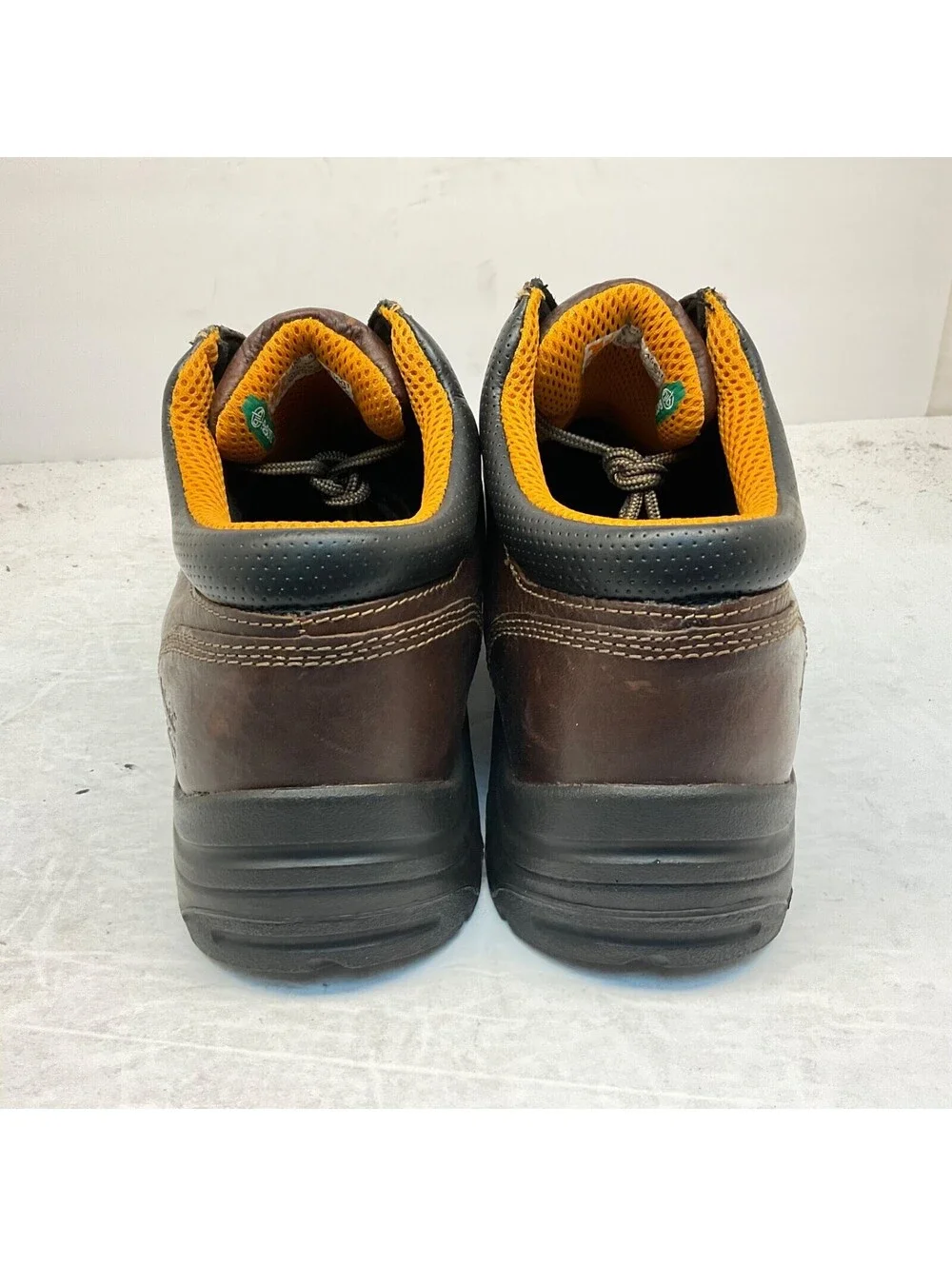 Timberland PRO Men's Low TiTAN Safety Toe WP Work Shoes 47028 Brown Size 14M